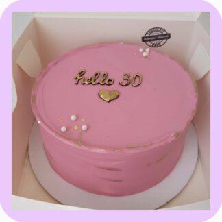 бенто торт hello 30